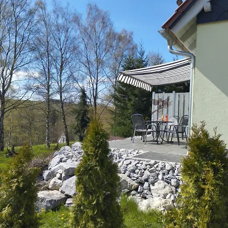Behagliches Zaunkoenig -mit Kamin Und Sauna- Blick Ueber Romantische Bodetal Tanne
