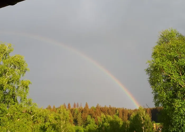 Behagliches Zaunkoenig -mit Kamin Und Sauna- Blick Ueber Romantische Bodetal *