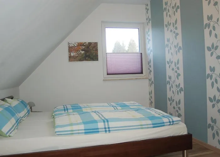 Behagliches Zaunkoenig -mit Kamin Und Sauna- Blick Ueber Romantische Bodetal