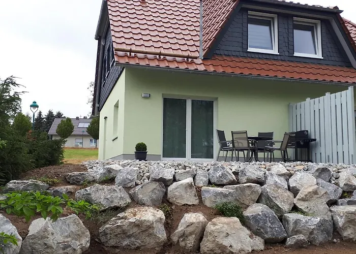 Behagliches Zaunkoenig -mit Kamin Und Sauna- Blick Ueber Romantische Bodetal * Tanne