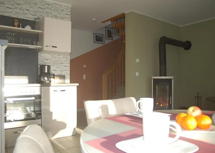 Дом отдыха Behagliches Zaunkoenig -mit Kamin Und Sauna- Blick Ueber Romantische Bodetal