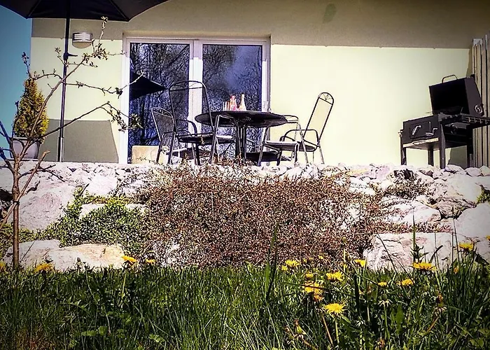 Behagliches Zaunkoenig -mit Kamin Und Sauna- Blick Ueber Romantische Bodetal 度假居